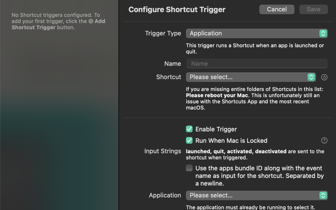 Shortery, automatiza atajos en macOS